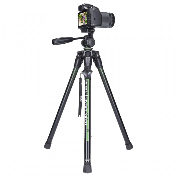 Rollei Smart Traveler Video - kit trepied + cap cu maneta , negru  / verde [6]