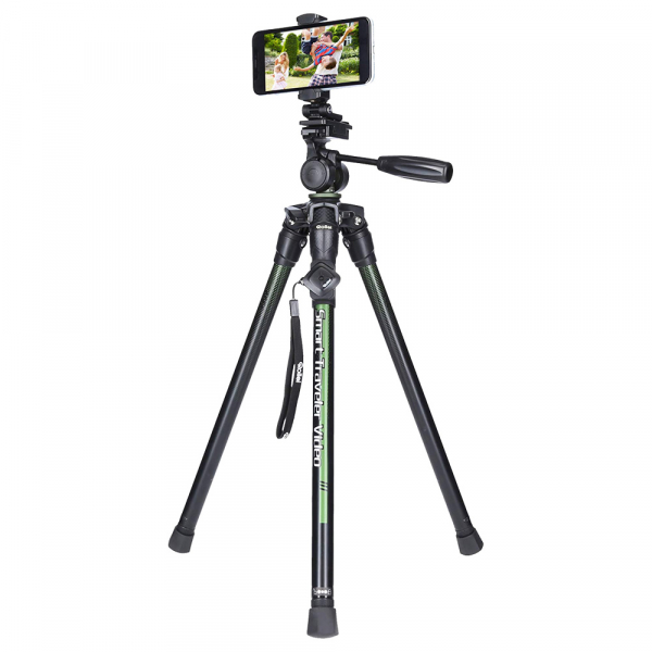 Rollei Smart Traveler Video - kit trepied + cap cu maneta , negru  / verde [5]