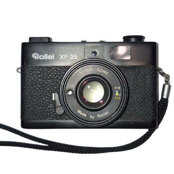 Rollei XF 35 – Cameră Foto Analog pe Film 35mm, Obiectiv Sonnar 40mm f/2.3, Expunere Automată [1]