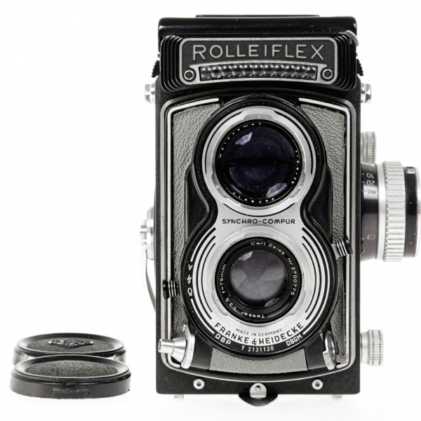 Rolleiflex T- Grey, Carl Zeiss-Tessar 1/3.5 F-75mm [4]