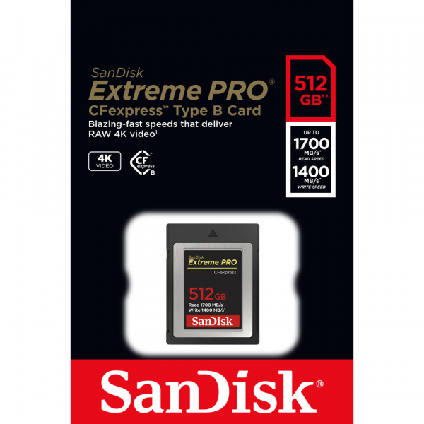 SanDisk Extreme PRO CFexpress Type B 512GB (SDCFE-512G-ANCIN) [4]