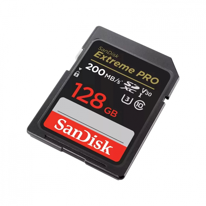SanDisk  Extreme Pro SDXC 128GB, 200MB/s, V30, UHS-I (SDSDXXD-128G-GN4IN) [3]