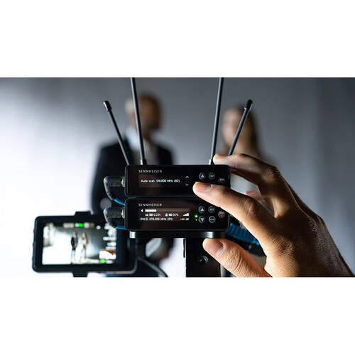 Sennheiser EW-DP ME 2  Kit de microfon digital cu Lavaliera Omnidirectionala cu montare pe cameră [19]