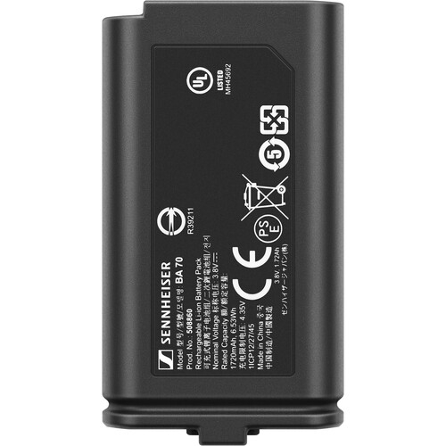 Sennheiser EW-DP ME 2  Kit de microfon digital cu Lavaliera Omnidirectionala cu montare pe cameră [14]