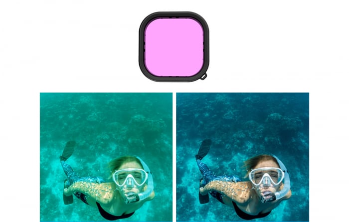 Set de filtre impermeabile pentru GoPro Hero 9 (GP-FLT-904) [10]