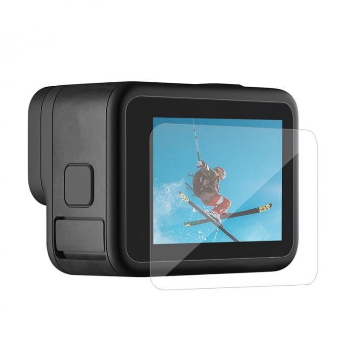 Telesin GP-FLM-901 Set folii de protectie pentru ecranele GoPro Hero 9 transparent - negru [4]