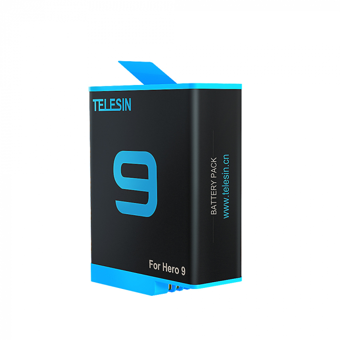 Set All-in-one Incarcator  & Cititor Card microSD & Cutie de pastrare pentru baterii GoPro Hero9 + 2 baterii Hero 9 Li-Ion pentru GoPro Hero 9 - GP-BTR-905-GY TF [9]