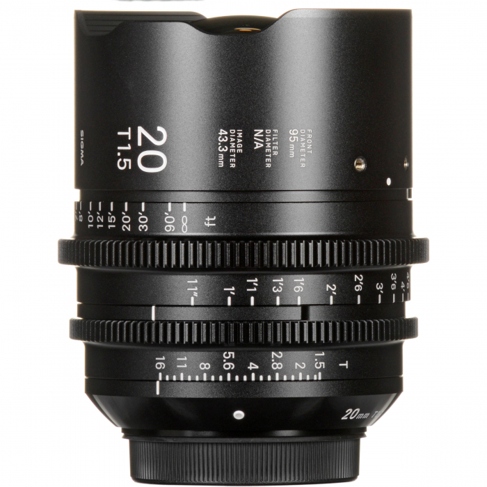 SIGMA  20mm T1.5 Montura Sony E - Cine Lens [2]