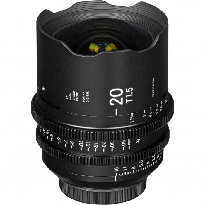 SIGMA  20mm T1.5 Montura Sony E - Cine Lens [8]