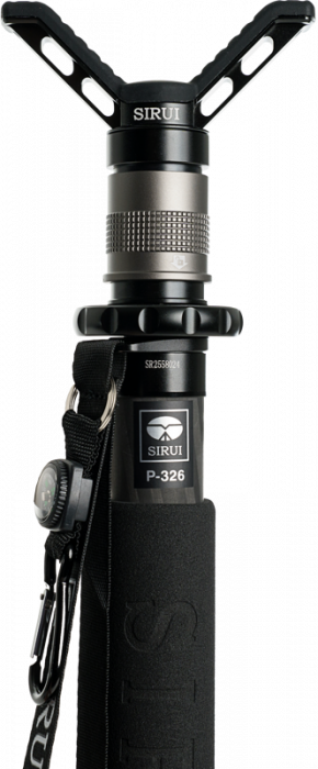Sirui Monopod (Carbon) Kit with Quick Release and Gun Clamp - Kit de monopied Sirui (carbon) cu eliberare rapidă și clemă pentru luneta [5]