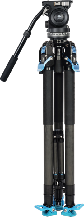 Kit Trepied Video Carbon Sirui SVT-75 Pro + Cap VHS10 [10]