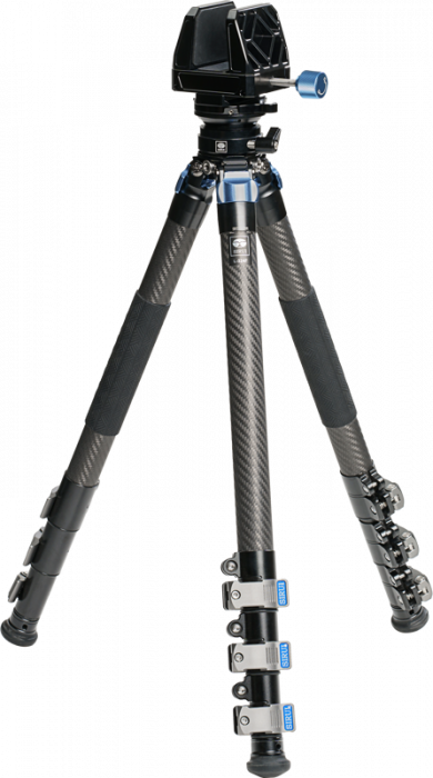 Sirui Tripod Kit Carbon with Gun Clamp & Leveling Base - Trepied de carbon cu clema Gun si nivela [5]