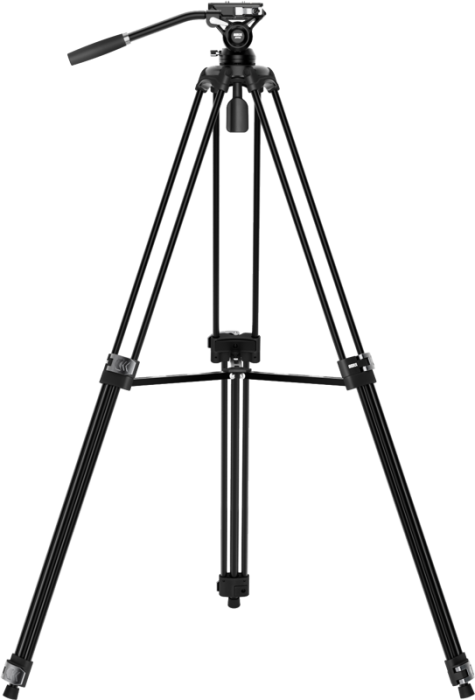 Sirui Video Tripod Kit EL-VT01 – kit trepied video aluminiu cu cap fluid bol 75mm side-loading quick release [5]