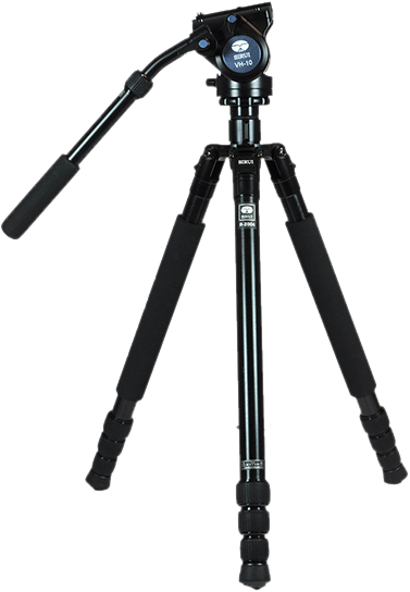 Sirui Videokit Trepied din aluminiu Sirui R-2004 cu cap video VH-10 - Trepied de Aluminiu [19]