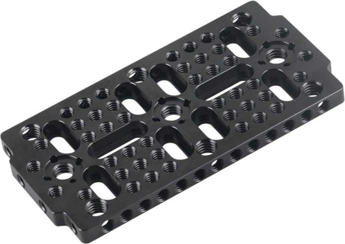 SmallRig 1681 Multi-purpose Cheese Plate - Placa de prindere pe partea superioara a camerei Blackmagic URSA Mini [26]