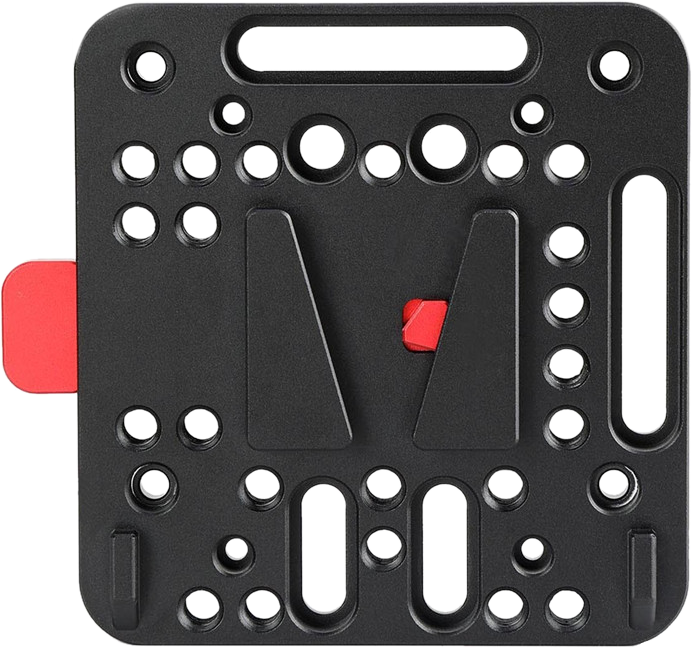 SmallRig 1846 V-Lock Assembly Kit - Placa de prindere in V pentru baterie externa pentru sisteme video complexe [14]