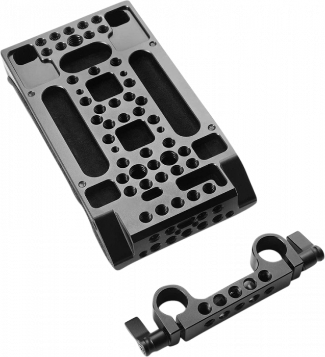 SmallRig 2077 Univ Shoulder Pad w/ 15mm RailBlock - Pernuta de umar pentru slider video [3]