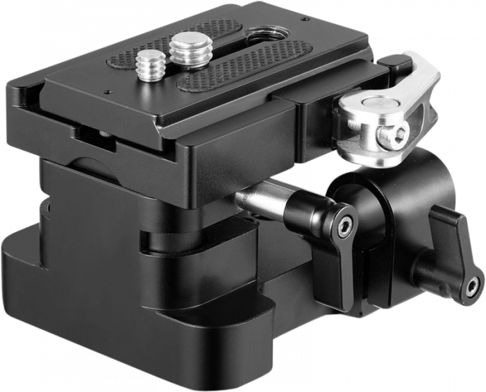 SmallRig 2092 Univ. 15mm Rail Support Baseplate - Placa de prindere pentru sina [6]