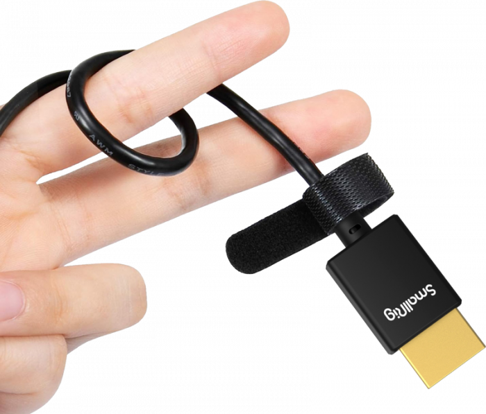 SmallRig 3043 HDMI Cable Ultra Slim 4K 55cm (D to A) [8]