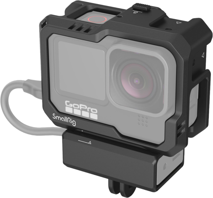 SmallRig 3083 Cage Black For GoPro Hero 9/10/11/12 - Carcasa de tip cage pentru  GoPro Hero 9/10/11/12 [14]