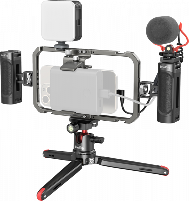 Smallrig 3384 All-in-One Video Kit For Smartphone Creators  - Kit suport smartphone ALL IN ONE [6]