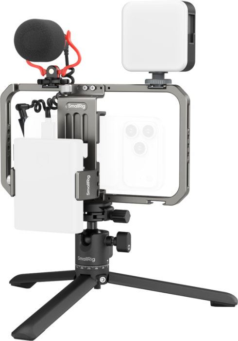Smallrig 3384 All-in-One Video Kit For Smartphone Creators  - Kit suport smartphone ALL IN ONE [57]