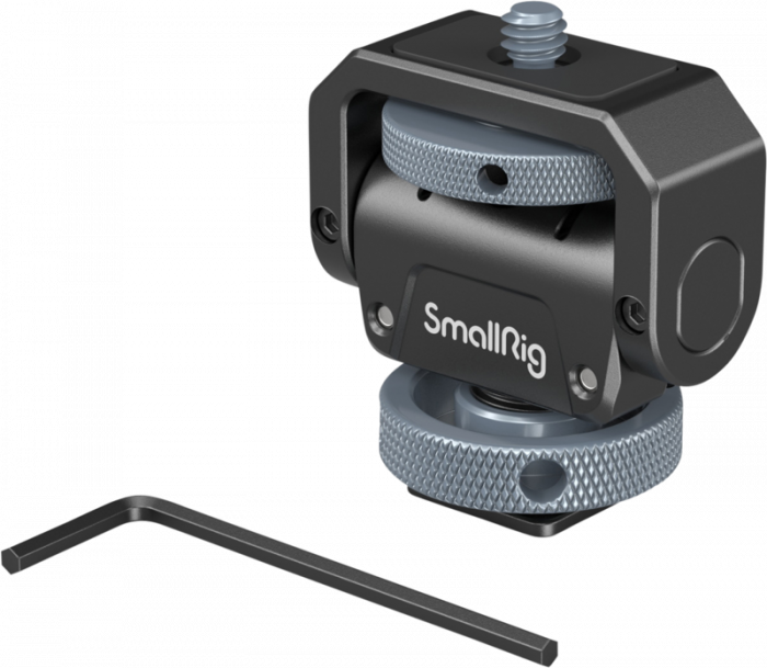SmallRig  3809 Monitor Mount Lite with Cold Shoe - Adaptor pentru monitor cu patina pentru blitz [8]