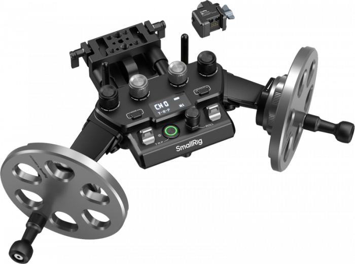 SmallRig 4525 Gimbal Control Wheels for DJI RS Series - Sistem de control gimbal SmallRig 4525 pentru DJI RS Series | Control wireless precis și intuitiv [3]