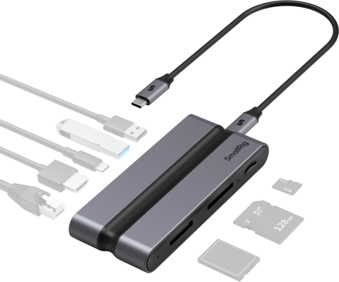 SmallRig 4663 CFexpress (Type A) Docking Station for Creators - Statie de andocare pentru carduri de memorie CFexpress (Type A) [34]