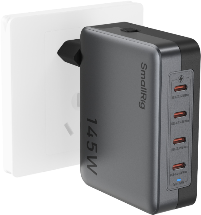 Smallrig 4748 145W 4-Port PD Power Adapter - Incarcator de 145W pentru dispozitive ce suporta USB-C [24]