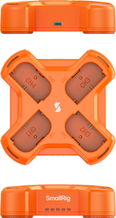 Smallrig 4838 LP-E6NH 4-Channel Camera Battery Charger - Incarcator acumulatori Canon LP-E6NH cu 4 canale [33]