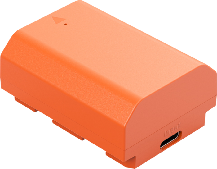 SmallRig 4969 NP-FZ100 USB-C Rechargeable Camera Battery Orange [29]