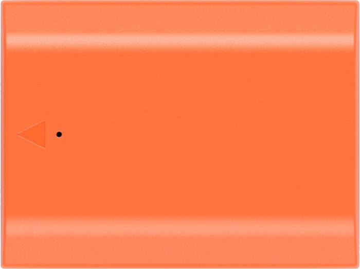 SmallRig 4969 NP-FZ100 USB-C Rechargeable Camera Battery Orange [24]