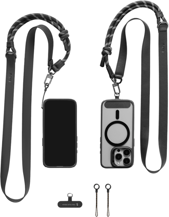SmallRig 4989 FilMov Phone Shoulder Strap Black - Curea de umar pentru telefoane mobile - BLACK [46]