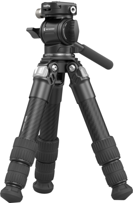 SmallRig 5025 Heavy Duty Carbon Fiber Tabletop Tripod Kit - Kit Trepied Carbon [10]