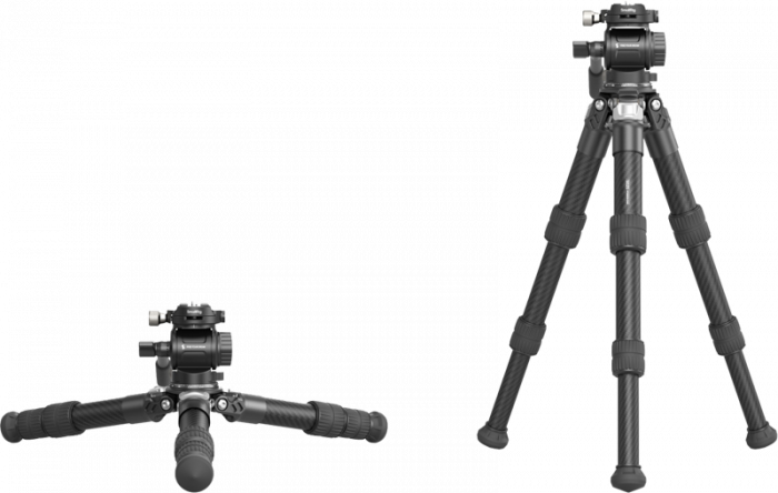 SmallRig 5025 Heavy Duty Carbon Fiber Tabletop Tripod Kit - Kit Trepied Carbon [3]