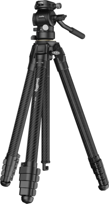 SmallRig 5028 Portable Carbon Fiber Travel Tripod Kit - Kit Trepied Portabil pentru Calatorii [5]