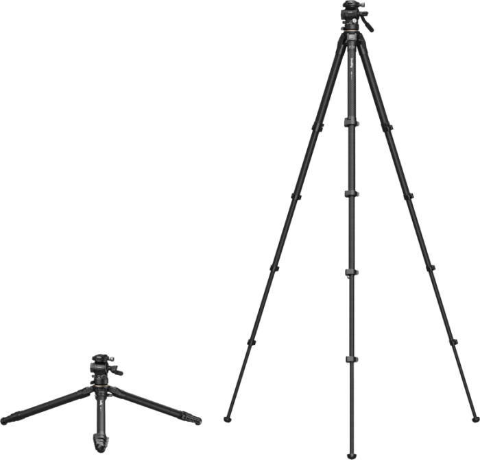 SmallRig 5028 Portable Carbon Fiber Travel Tripod Kit - Kit Trepied Portabil pentru Calatorii [12]