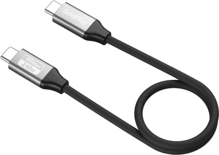SmallRig 5073 USB-C Data Cable (Straight to Straight, 35cm (40Gbps + 240W + 8K) - Cablu USB-C - USB-C [9]