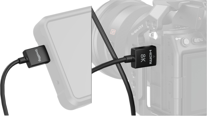 SmallRig 5086 8K HDMI Data Cable (A to A) 100cm - Cablu HDMI Date 100cm [13]