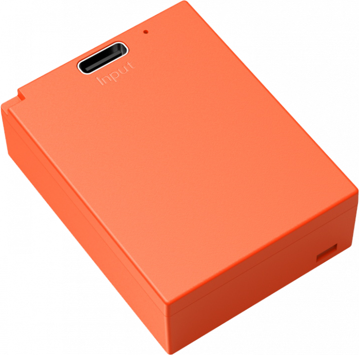 SmallRig 5088 USB-C Rechargeable Camera Battery NP-W126S  Orange - Baterie reincarcabila pentru camere Fuji ce folosesc baterii NP-W126S [1]