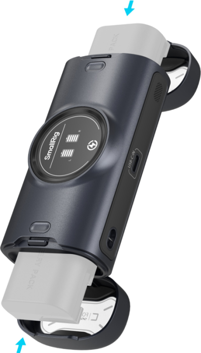 SmallRig 5105 Portable Charger Case for LP-E6P Camera Batteries [7]