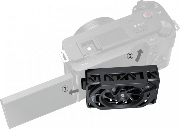 SmallRig 5152 Cooling Fan for Sony Selected Cameras - Ventilatorul de răcire SmallRig pentru camerele selectate Sony [4]