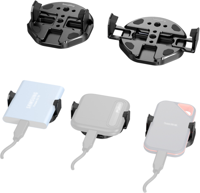 SmallRig 5157 Attachable Phone Clamp for External SSD - Clema de telefon atașabilă unui SSD extern [9]