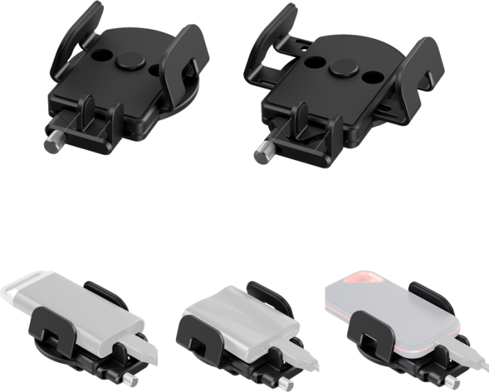 SmallRig 5196 Universal Mounting Clamp for External SSD - Clema de montare universala pentru SSD Extern [19]