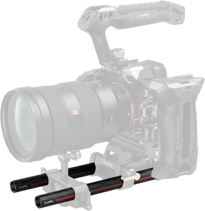 SmallRig 5211 15mm Carbon Fiber Rods (2pcs, 8"/20cm) - Tije din fibra de carbon pentru sisteme video complexe [20]