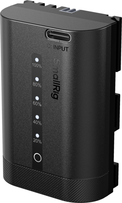 SmallRig 5298 USB-C Camera Battery with Power Display for Canon LP-E6P [18]