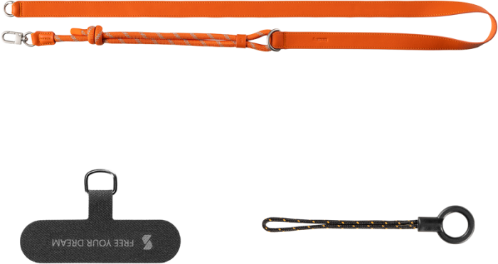 SmallRig 5300 FilMov Phone Shoulder Strap Orange - Curea de umar pentru telefoane mobile - ORANGE [26]