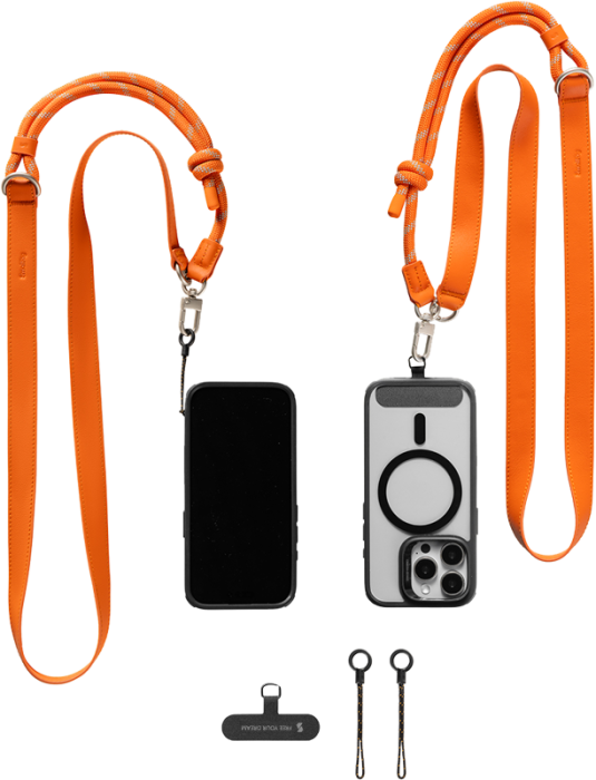 SmallRig 5300 FilMov Phone Shoulder Strap Orange - Curea de umar pentru telefoane mobile - ORANGE [30]