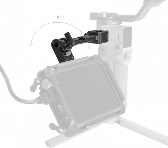 SmallRig 5337 Monitor Mount for DJI RS Series - Suport Monitor SmallRig 5337 pentru Gimbaluri DJI RS [4]